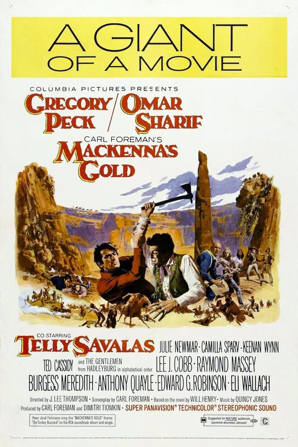 images of the movie Mackenna's Gold