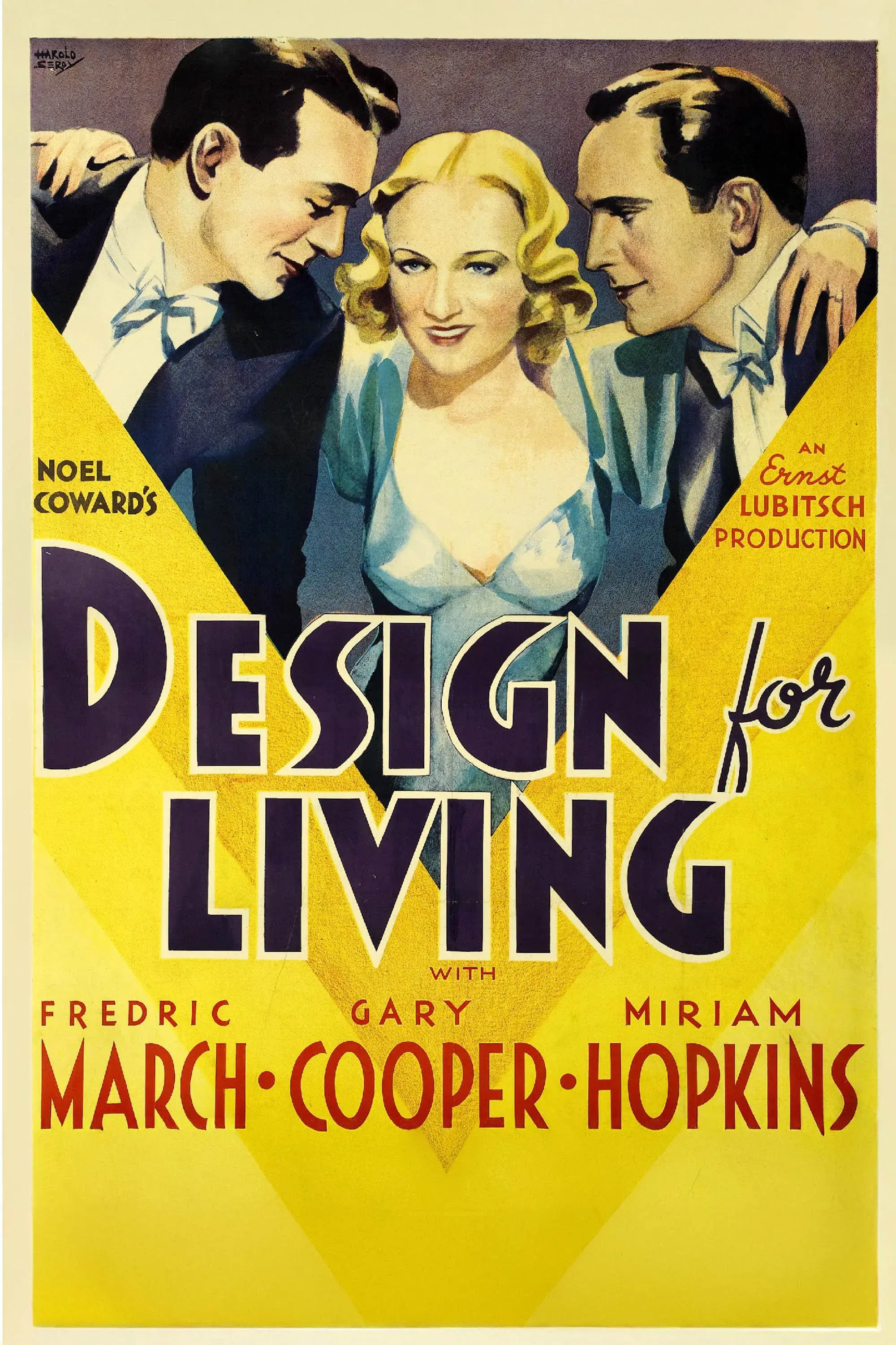 images of the movie Design for Living
