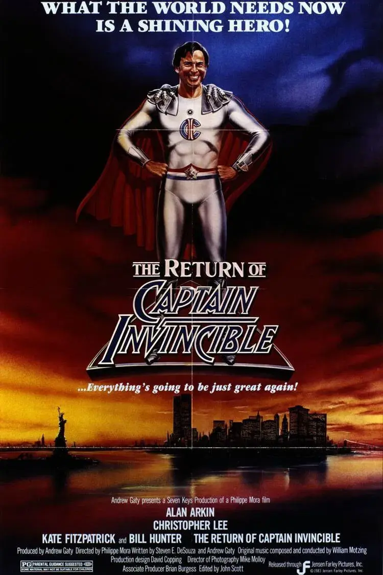 images of the movie The Return of Captain Invincible