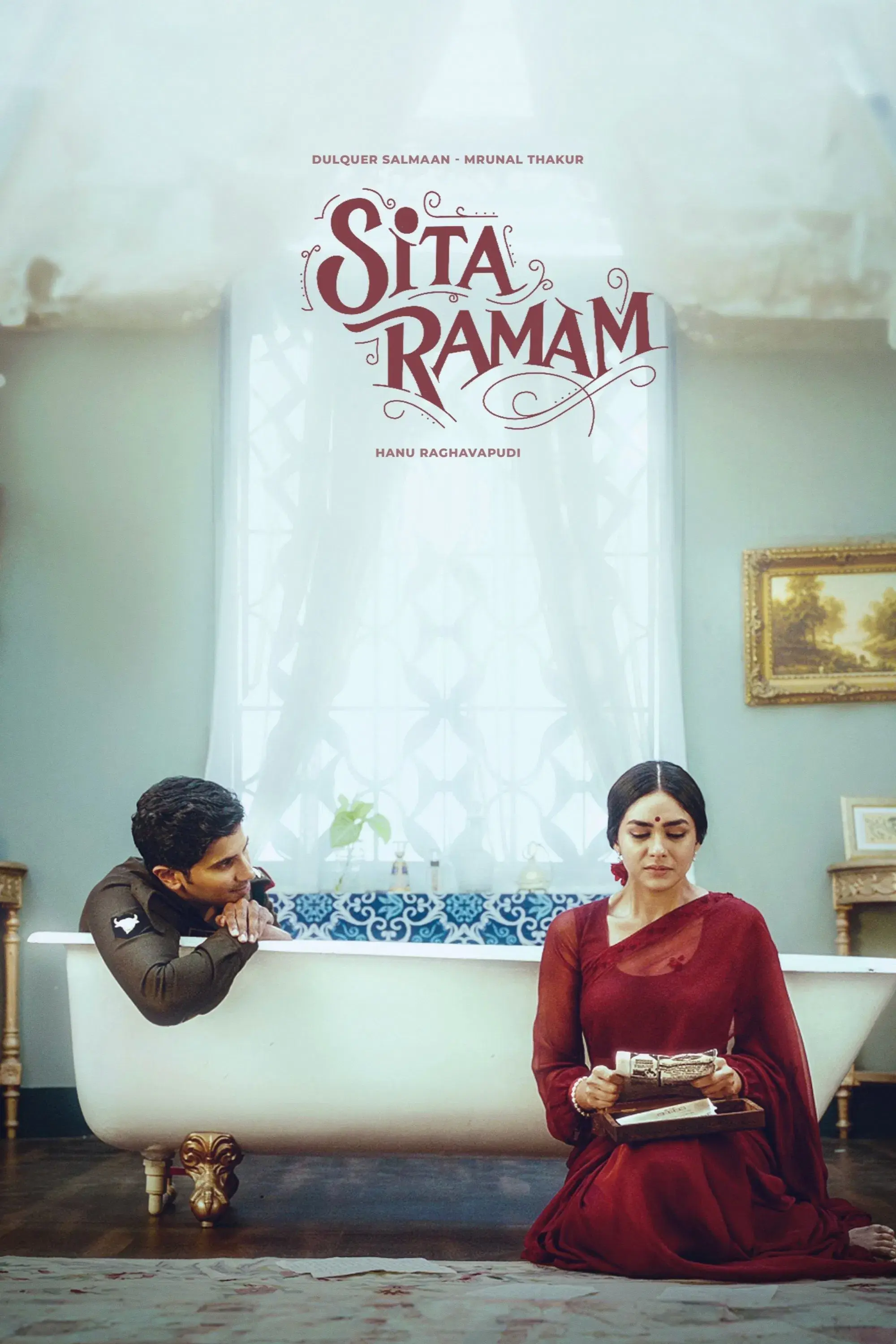 images of the movie Sita Ramam