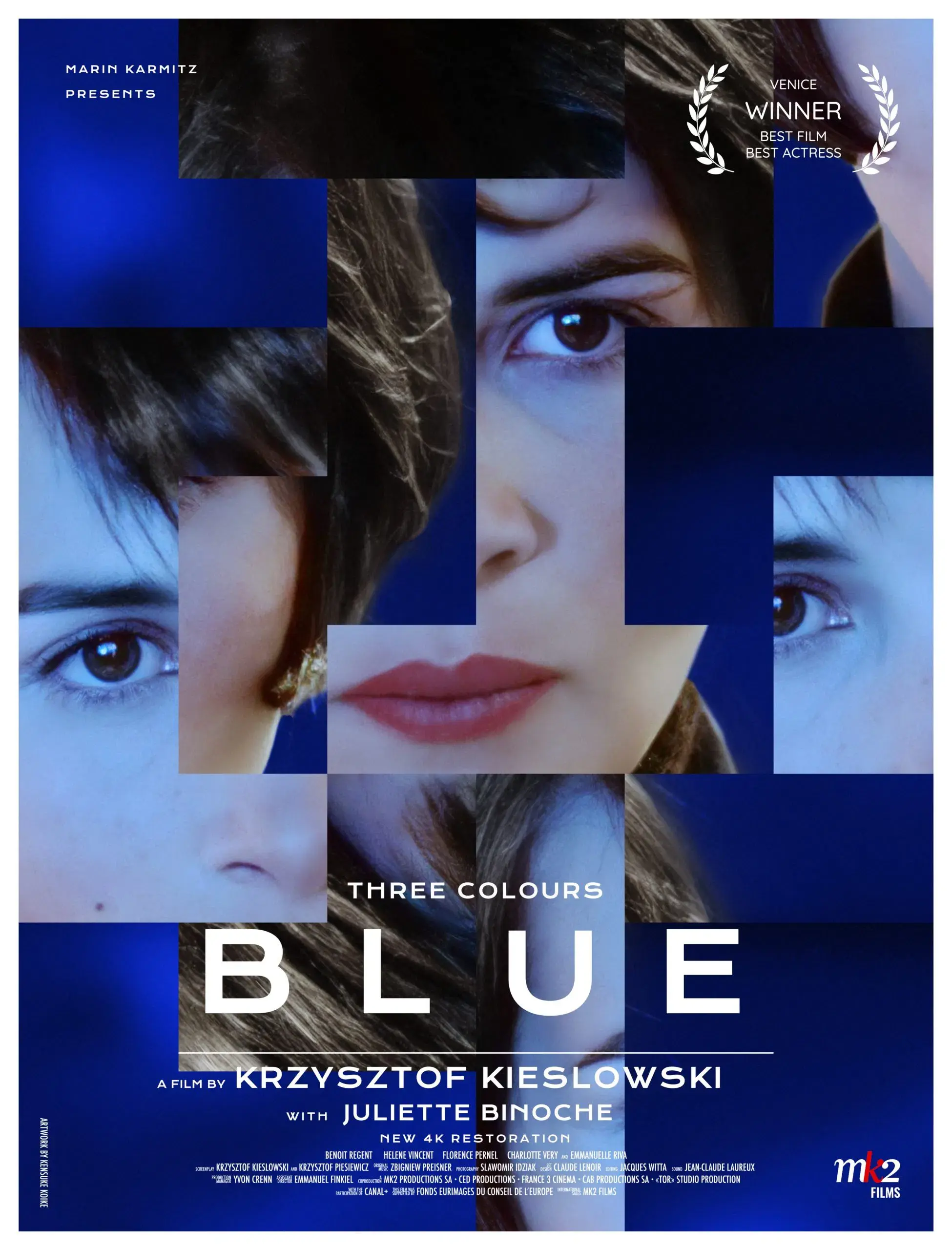 images of the movie Three Colors: Blue