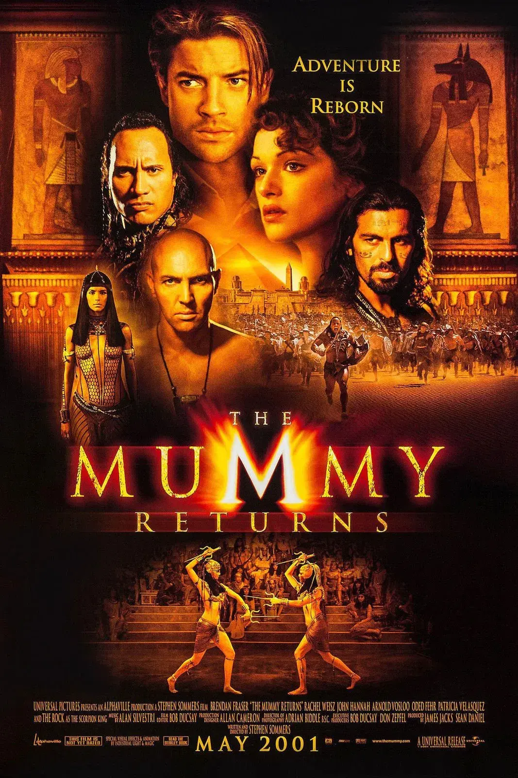 images of the movie The Mummy Returns