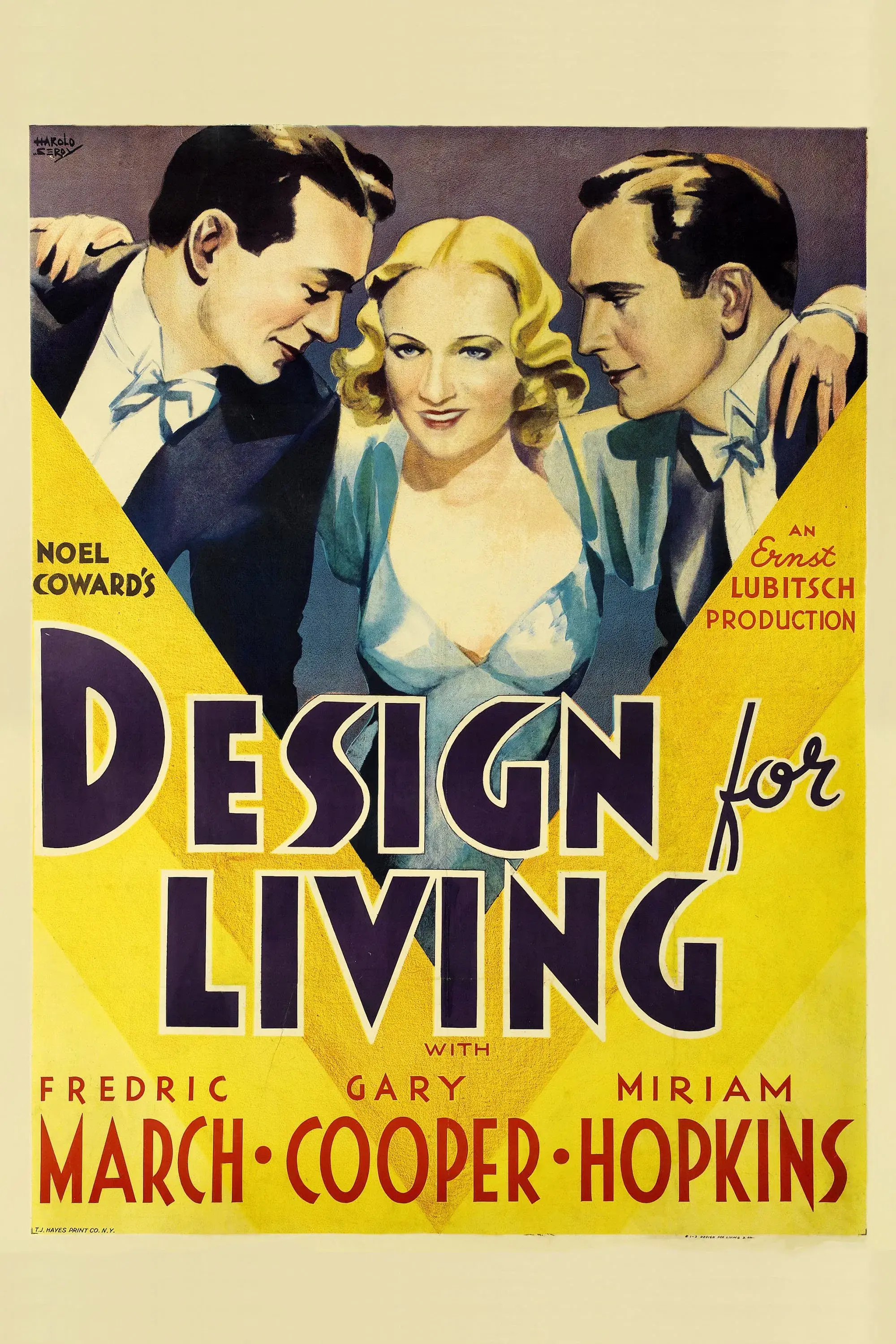 images of the movie Design for Living