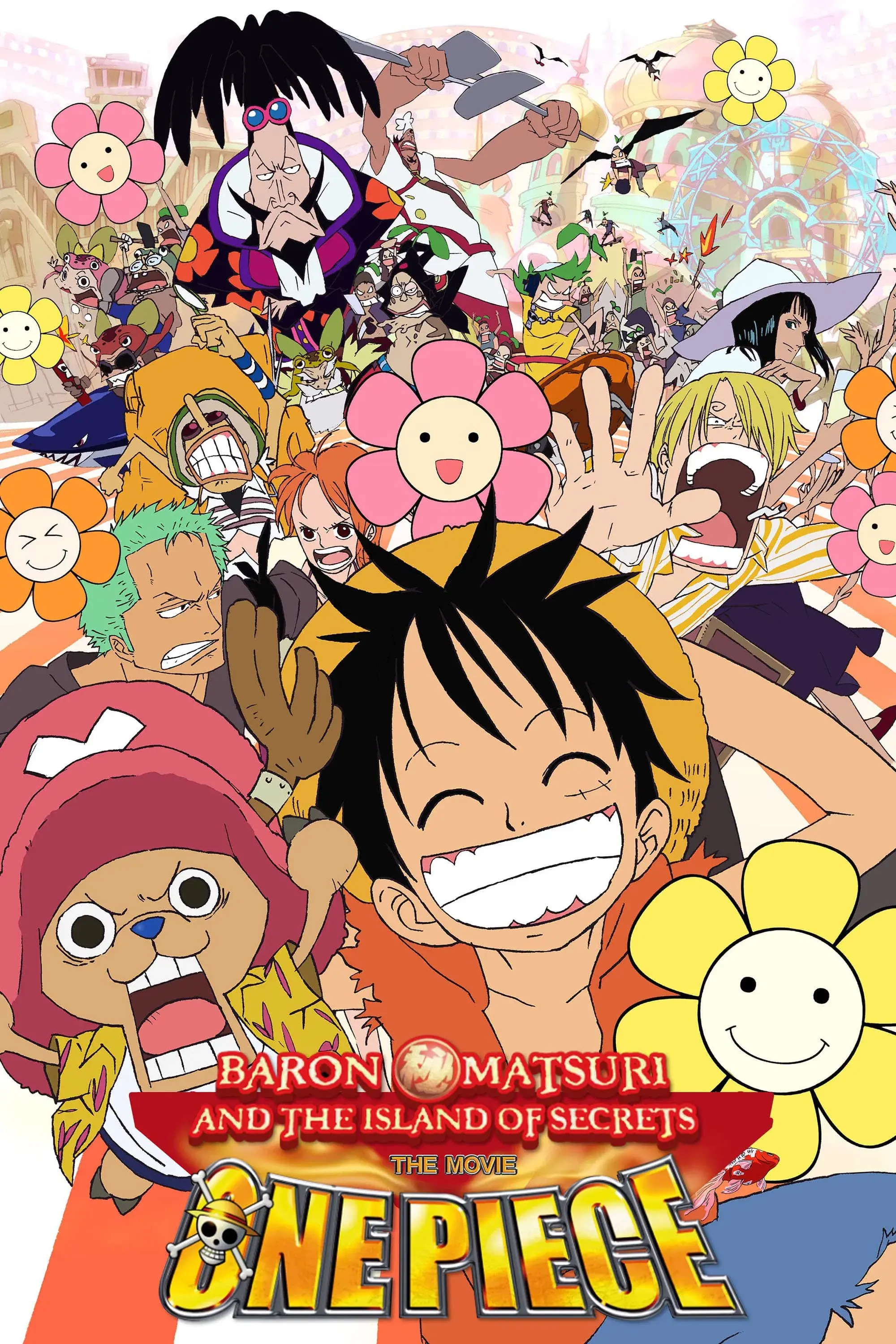 images of the movie One Piece: Baron Omatsuri and the Secret Island