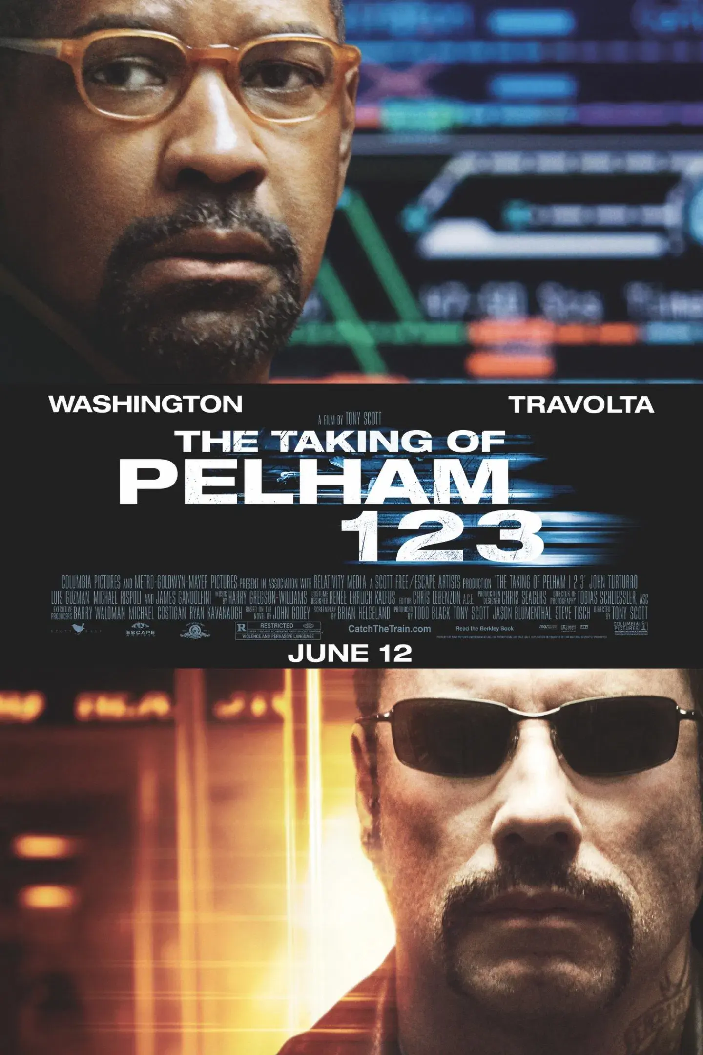 images of the movie The Taking of Pelham 123