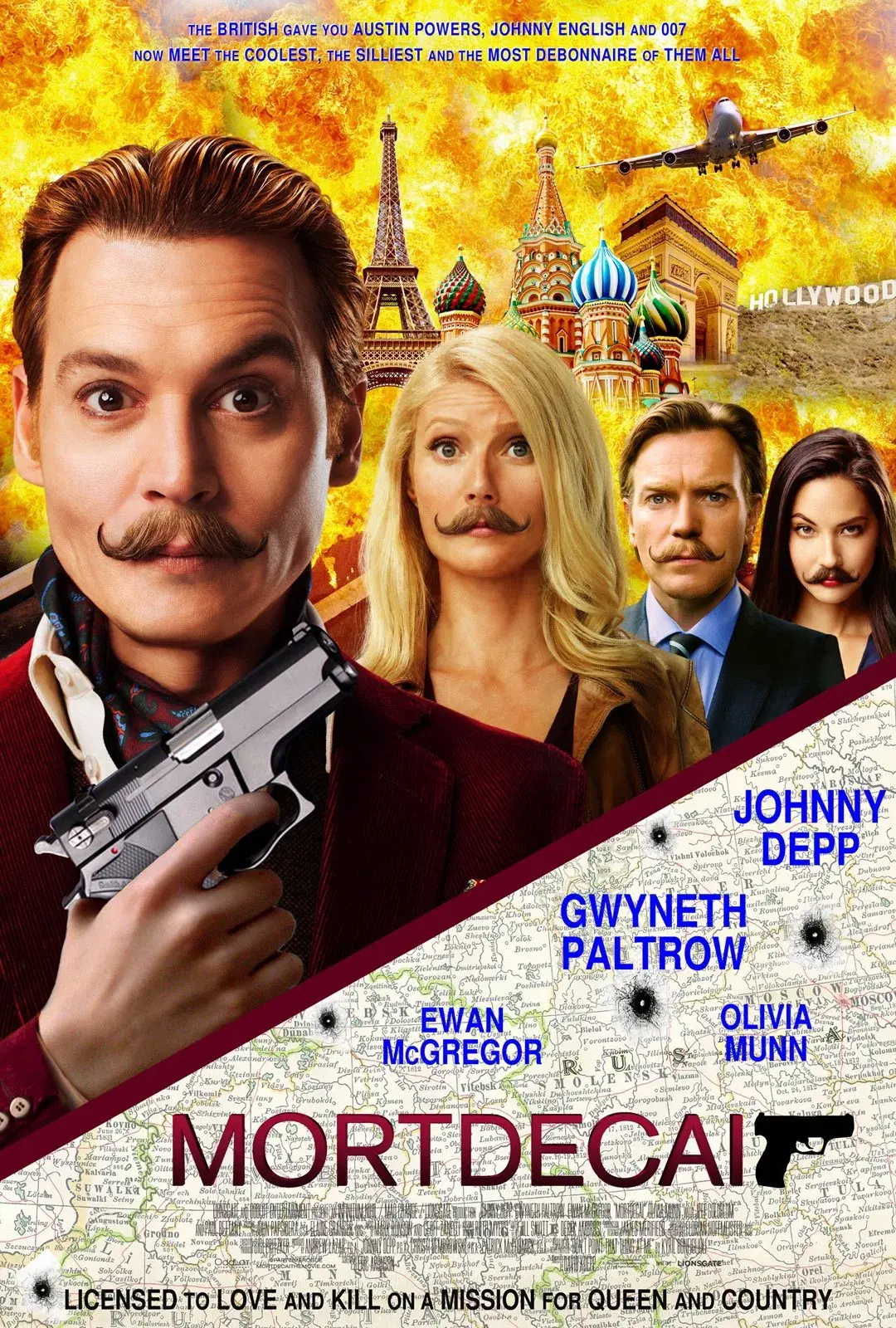 images of the movie Mortdecai