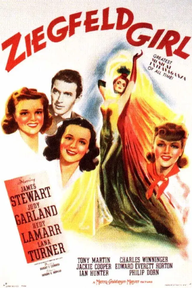 images of the movie Ziegfeld Girl