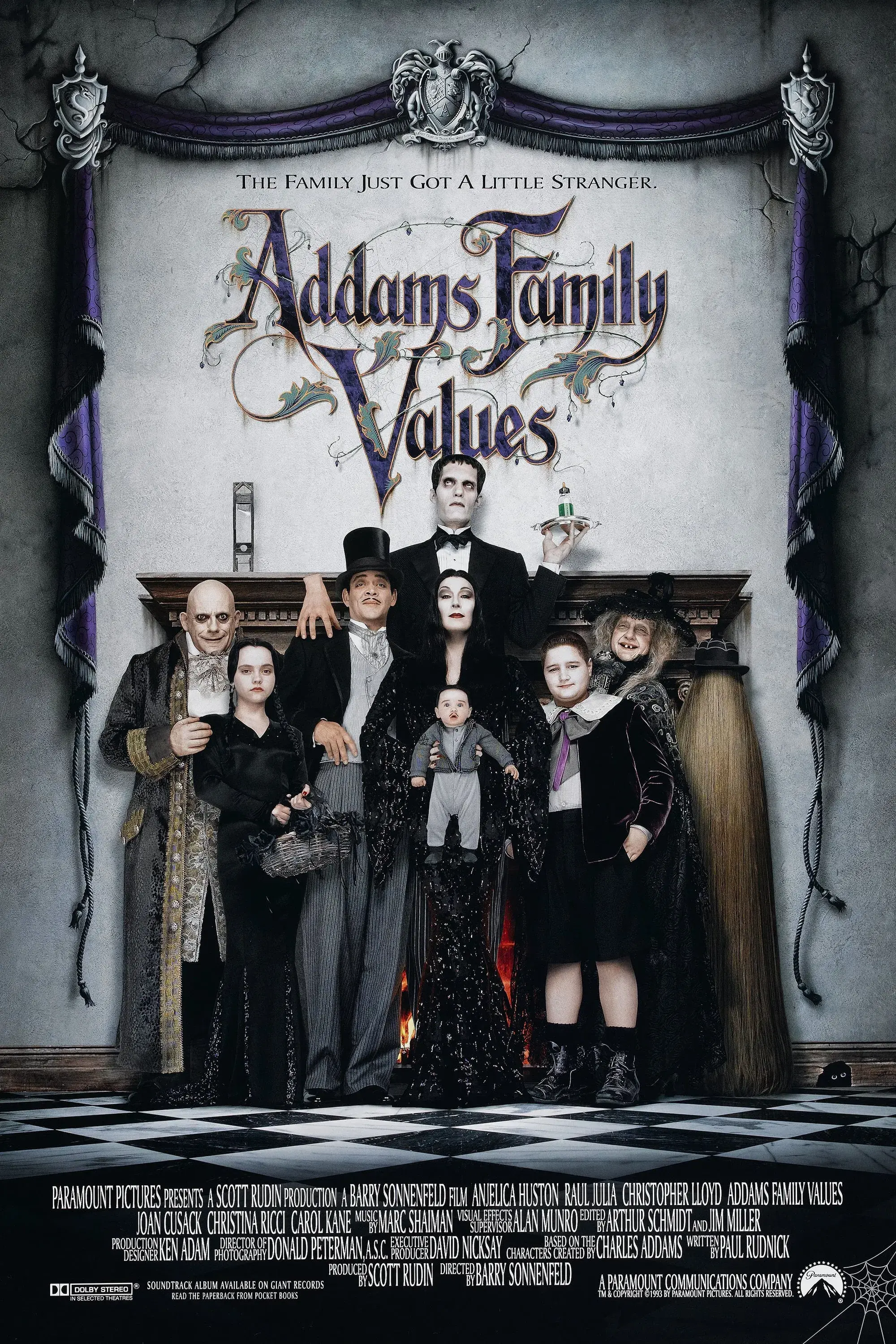 images of the movie Addams Family Values