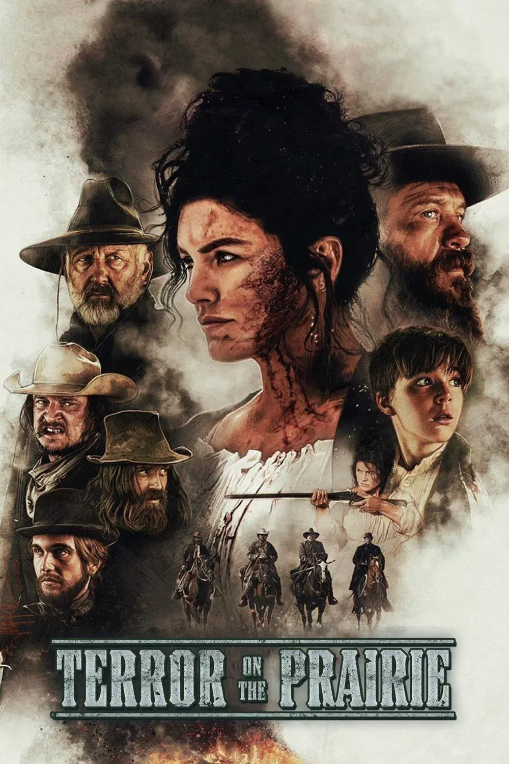 images of the movie Terror on the Prairie