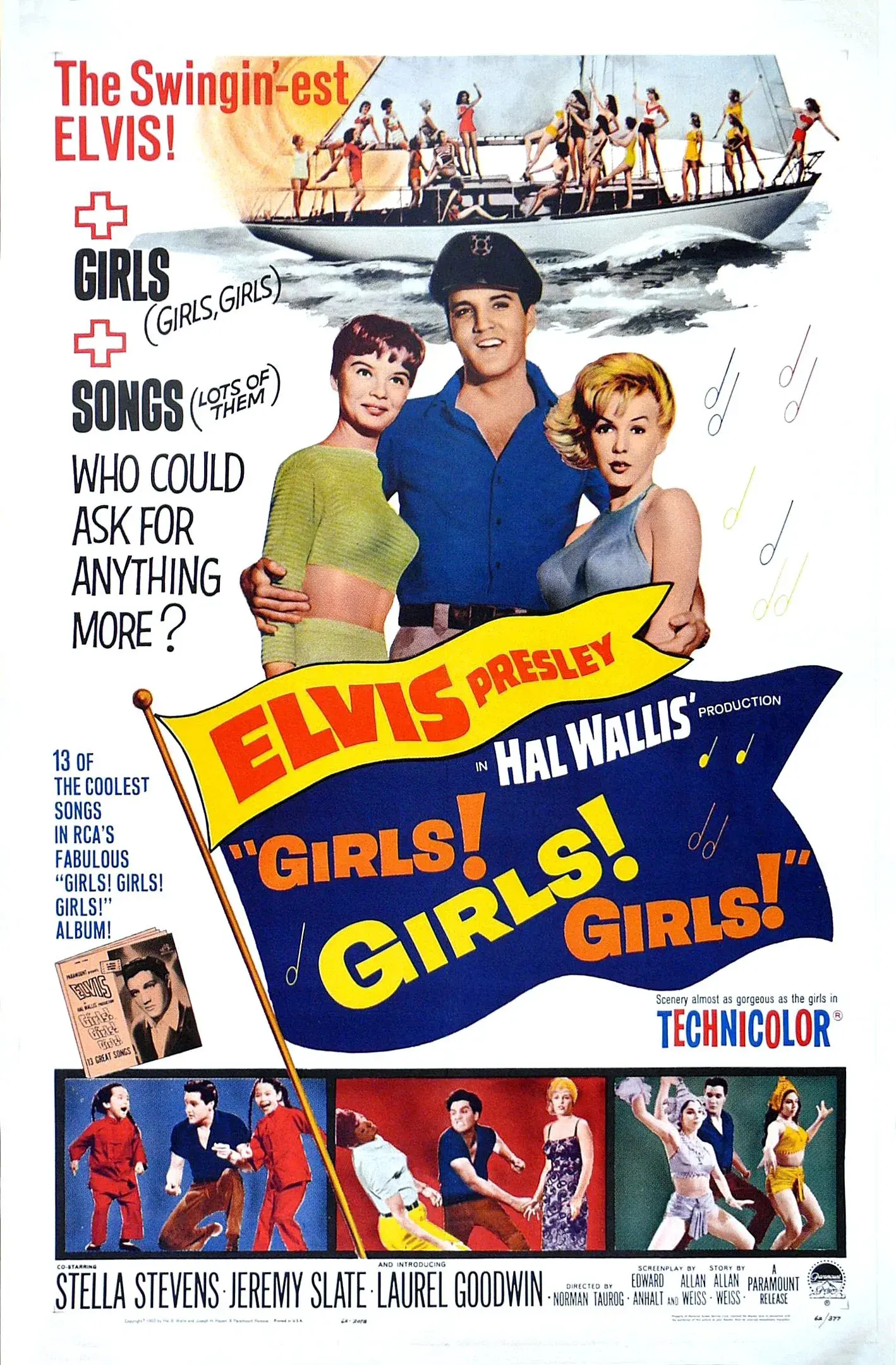 images of the movie Girls! Girls! Girls!